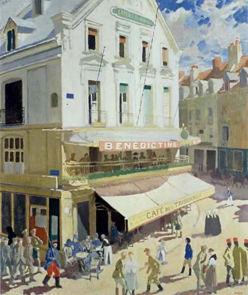 Sir William Orpen Dieppe oil painting image
